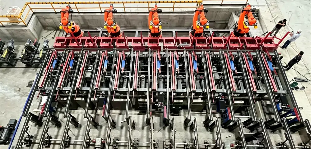 Steel Palletizing Robot